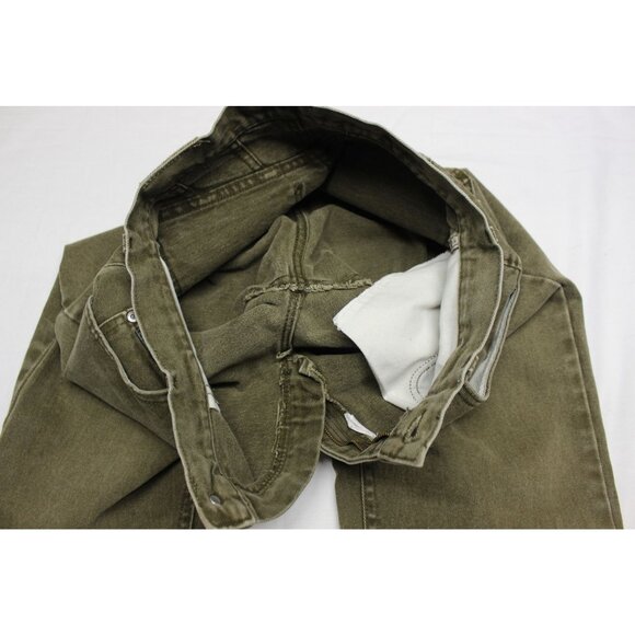 Lee Riveted 90s retro high‎ waist tapered leg denim mom jeans USA made 28 x 28 - Picture 6 of 11